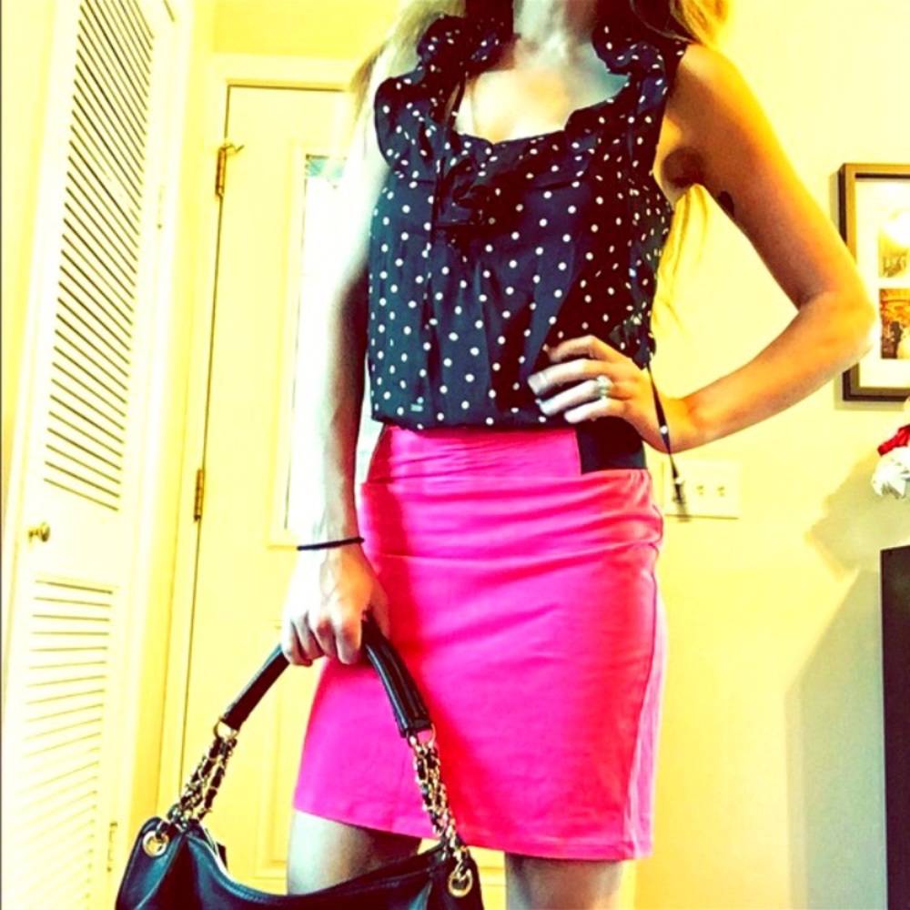 🌺B1G1🌺, Polka dots and ruffles blouse